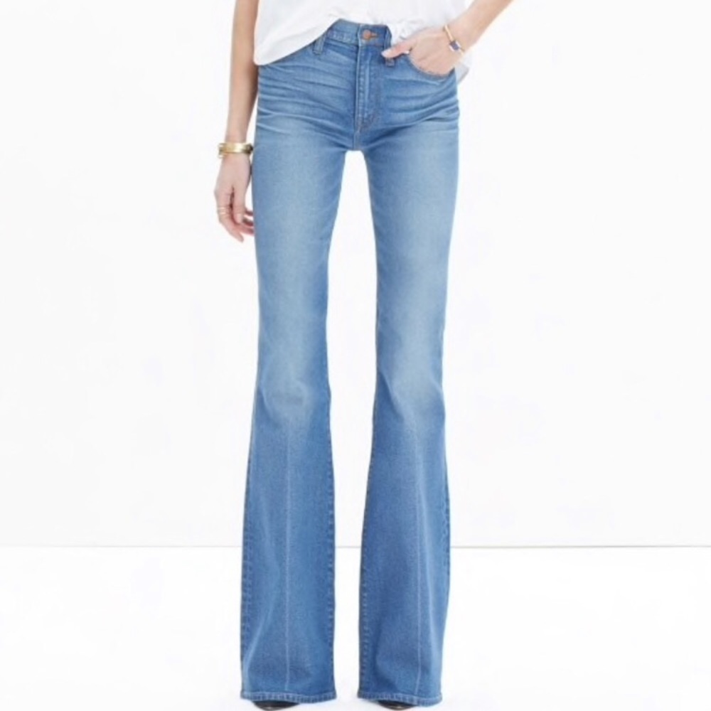 🌟Madewell Flea Market High Rise Flares🌟EUC